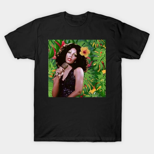 Donna Summer T-Shirt by austyndelugoart